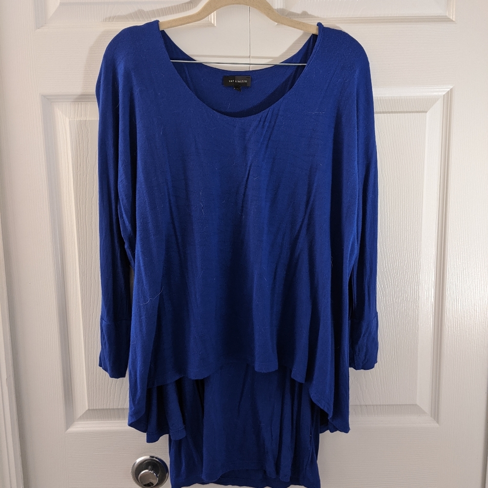 ⭐Brilliant blue tunic 3/4 sleeve